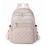 Xajzpa Lingge Rivet Nylon Fabric Design Large Capacity Three Layer Women's Backpack Senior Designer Brand Fashion Youth School Bag