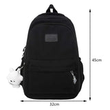 Xajzpa BACK TO SCHOOL Japanese Girls Aesthetic Backpack Cute School Bags For Student Teens Girls Pockets Kawaii Women Laptop Backpack Harajuku Mochila