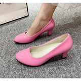 Xajzpa Women Pumps Nude Shallow Mouth Women Shoes New Fashion Office Work Wedding Party Shoes Ladies Low Heel Shoes Summer Heels Woeman