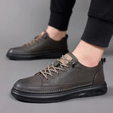 Xajzpa Truly new comfortable men's casual fashion breathable, adding high-quality sports shoes and men's brand office shoes