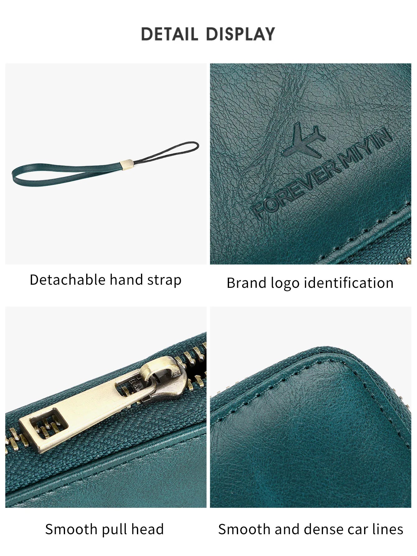 Xajzpa RFID Retro Business Passport Clip Fashionable Multi Functional PU Leather Travel Accessories Passport Clip Wallet for Men and Women