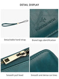 Xajzpa RFID Retro Business Passport Clip Fashionable Multi Functional PU Leather Travel Accessories Passport Clip Wallet for Men and Women