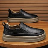 Xajzpa Men's Le Fu Shoes Luxury  Brand Business  Leisure Fashion Mokasin Flat Shoes  Driving Comfortable Formal Shoes