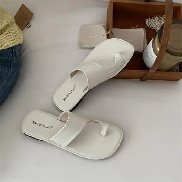 Xajzpa Shoes Women Slippers Flat Rubber Flip Flops Slides Loafers Soft Silver Hawaiian Women's Shoes Silver Loafers Slippers Soft Rubb