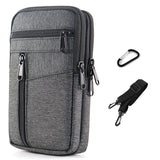 Xajzpa Waterproof Women Waist Bag Purse Double Layer Outdoor Tactical Waist Fanny Pack with Belt Men Phone Pouch Unisex Purses