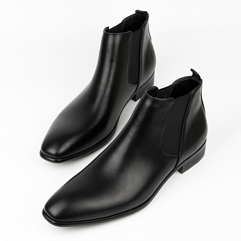 Men's Chelsea Boots Fashion Ankle Boots Dress Shoes For Party Office Wedding