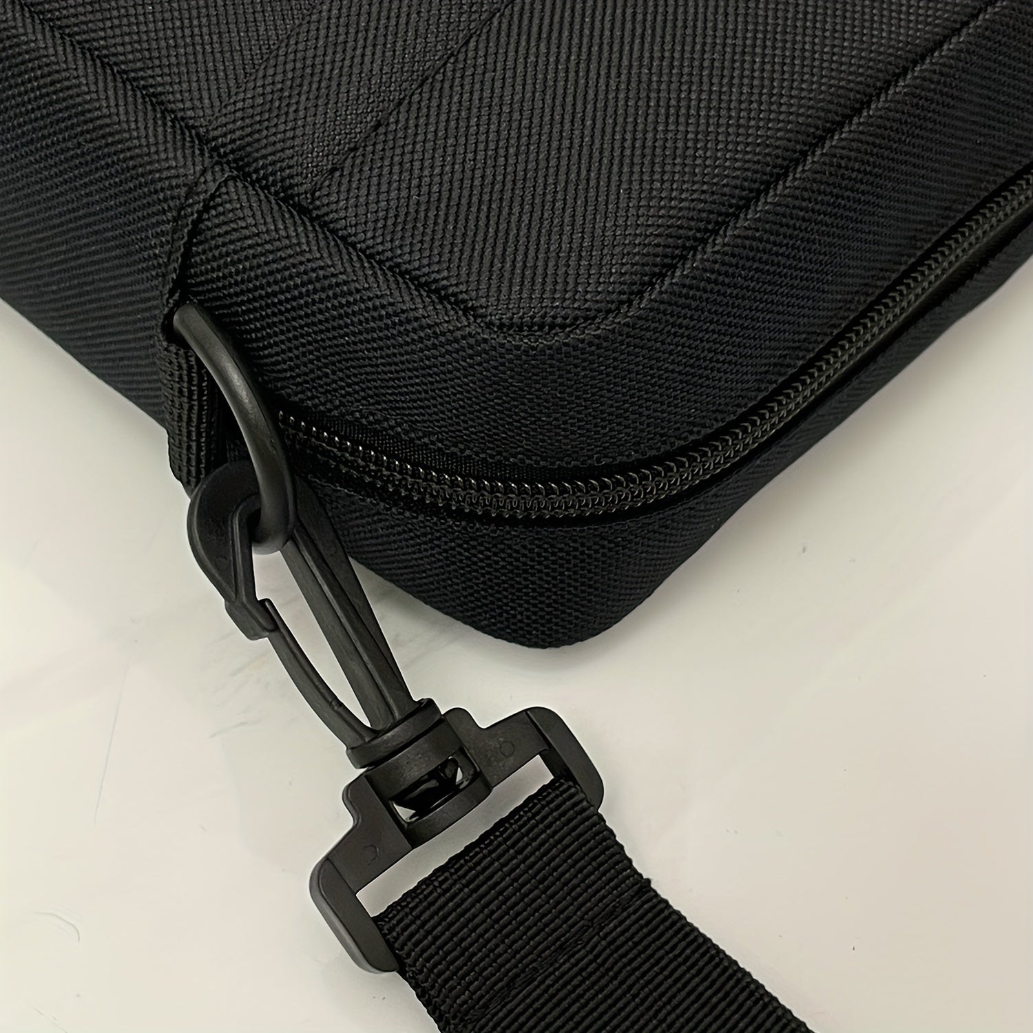 1pc Stylish Simple Nylon Casual Shoulder Bag - Durable, Water-Resistant, Lightweight Sling Bag for Men - Perfect for Daily Use, Travel, and Outdoor Activities