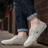 Men Casual Shoes Summer And Spring Newly Loafers Fashion Style Sports Leisure Tide Booties Soft