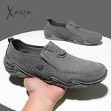 Men Casual Shoes Summer And Spring Newly Loafers Fashion Style Sports Leisure Tide Booties Soft