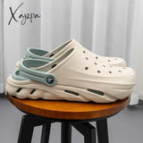 Men Slippers Summer New EVA Soft-soled Platform Slides Sandals Indoor Outdoor Walking Beach Shoes Flip Flops Mens Shoes
