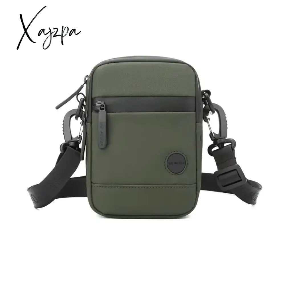 Outdoor Casual Men Single Shoulder Crossbody Bag Luxury Fashion Travel Mini Chest Nylon Fanny Pack