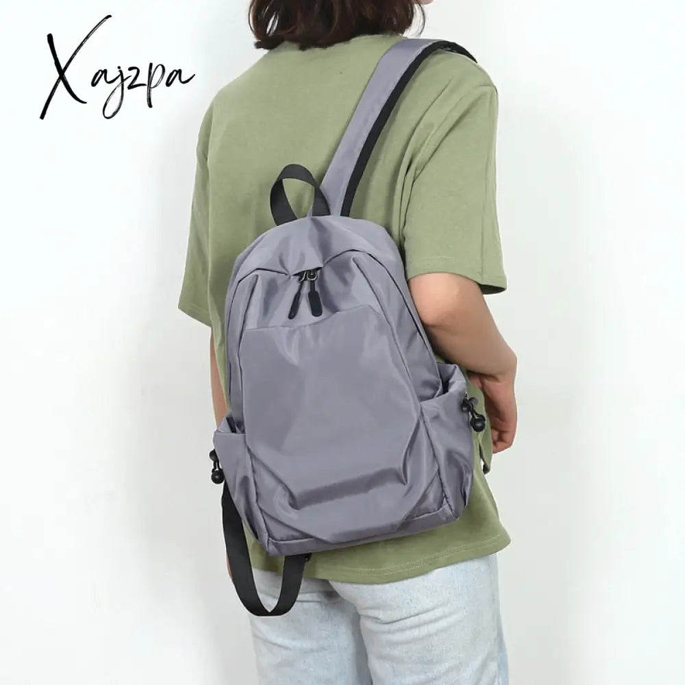 Xajzpa - Anti Theft Backpacks Men Mini Backpack School Light Waterproof Fashion Contracted Casual
