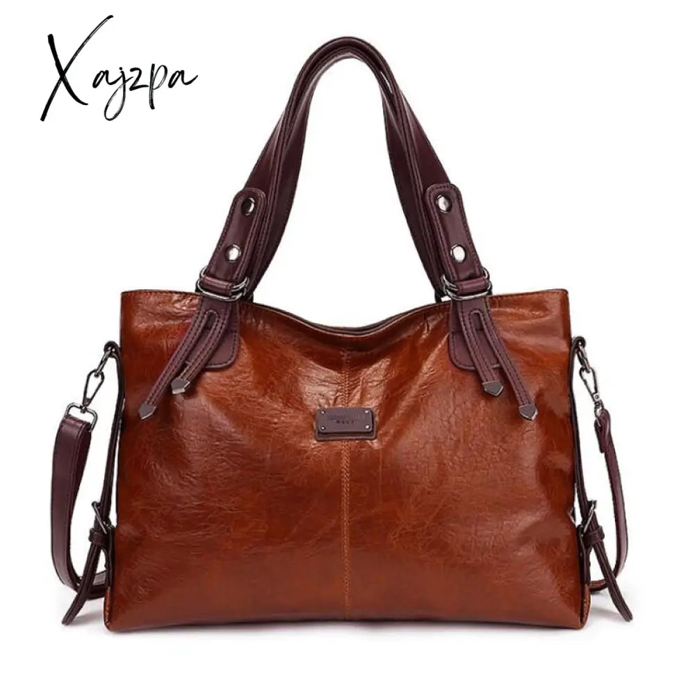 Xajzpa - Bag Female Women’s Genuine Leather Bags Handbags Crossbody For Women Shoulder Bolsa