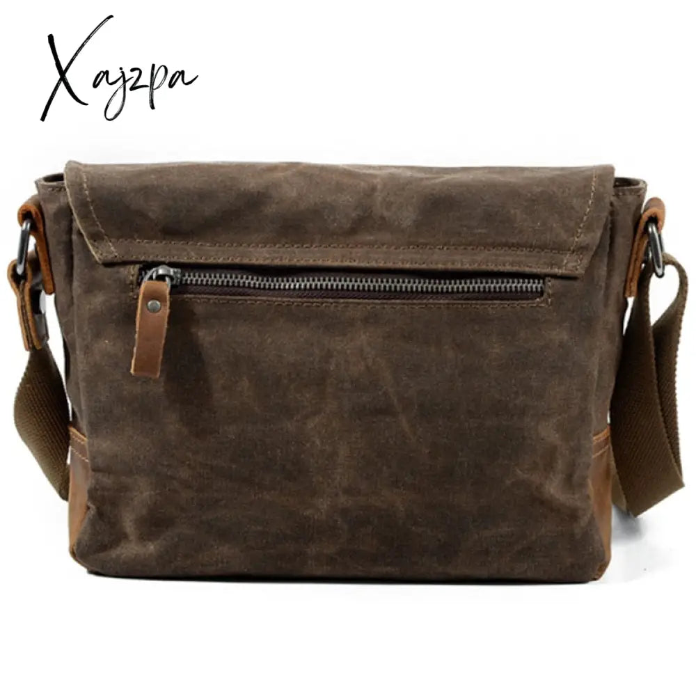 Xajzpa - Crossbody Men’s Shoulder Bag Waterproof Canvas Casual Messenger