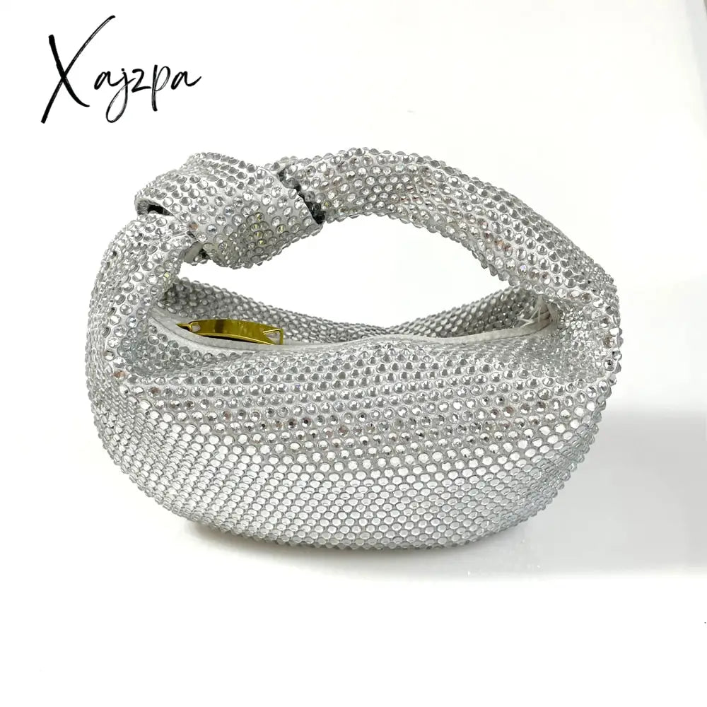 Xajzpa - Fashion Diamonds Lady’s Handbag Luxury Brand Designer Style Mini Women Bag Evening Purse