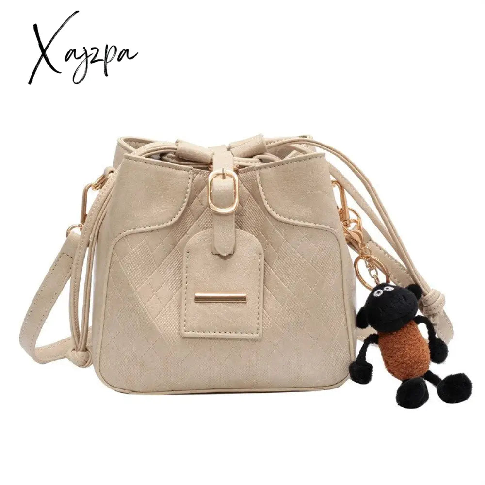 Xajzpa - Fashion High Quality Leather Handbag Women Sling Bag Female Luxury For Free Shipping