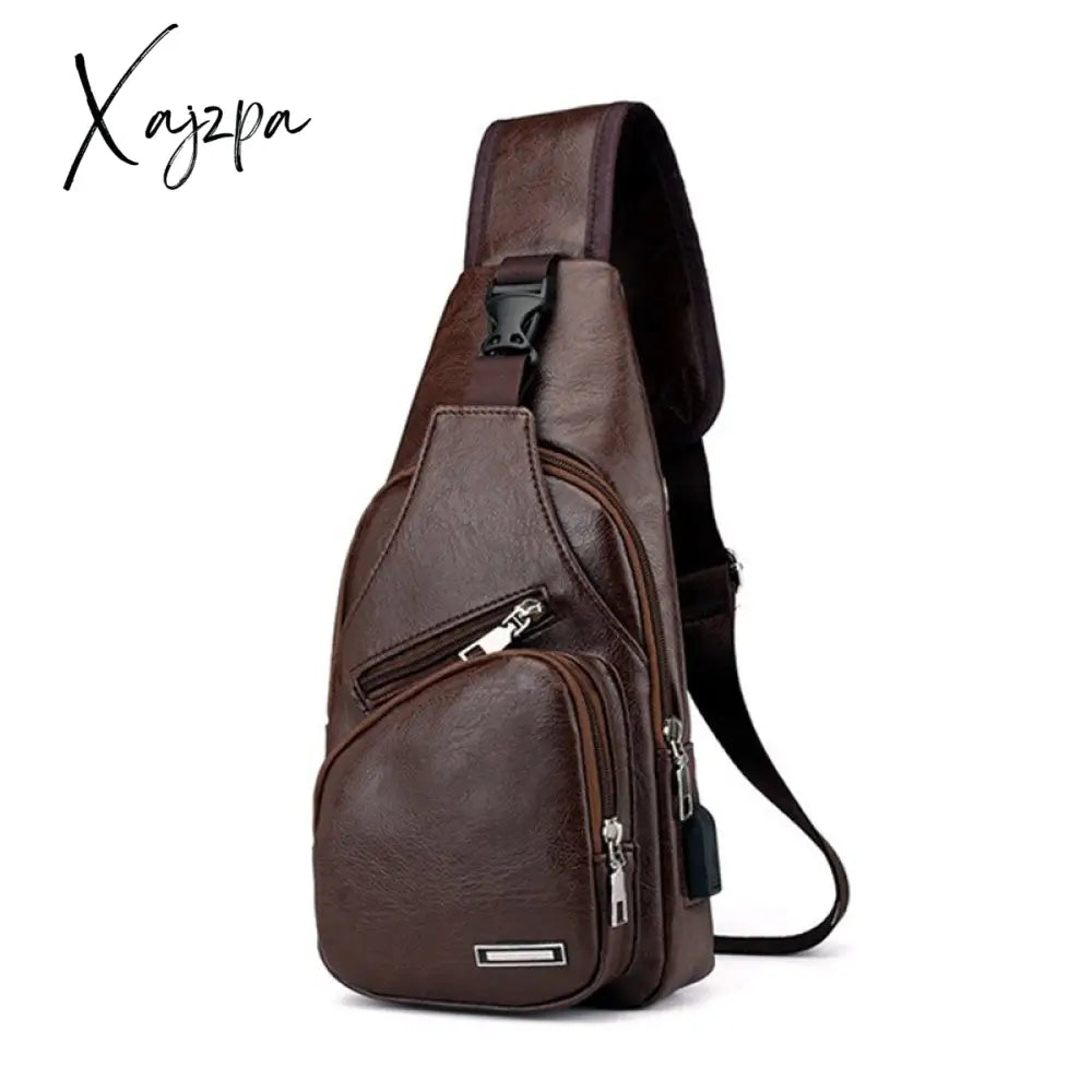 Xajzpa - Fashion Men Pack Teenager Outdoor Sports Running Cycling Waist Bag Male Shoulder Belt