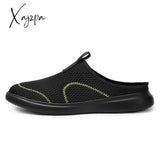 Xajzpa - Fashion Men Slippers Soft Indoor Home Slides Male Non-Slip Summer Outdoor Beach Sandals