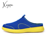 Xajzpa - Fashion Men Slippers Soft Indoor Home Slides Male Non-Slip Summer Outdoor Beach Sandals