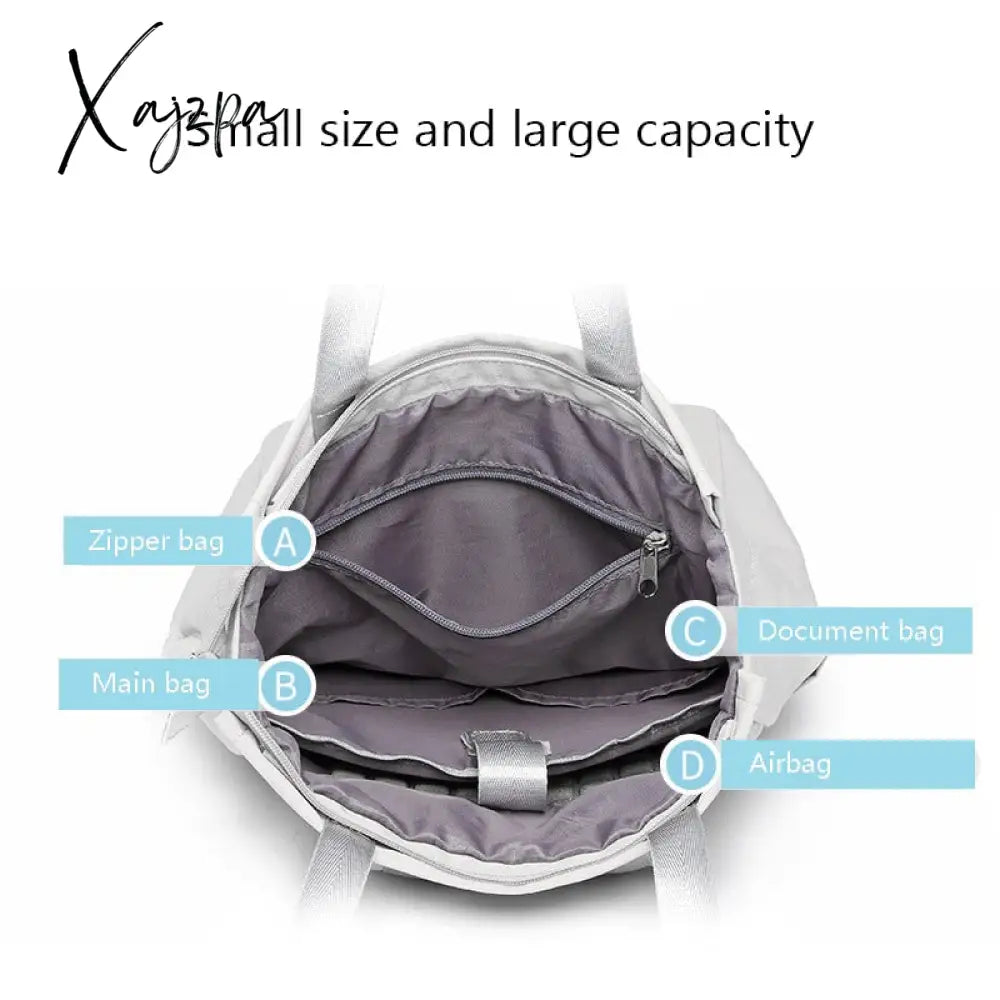 Xajzpa - Fashion Women Shoulder Bag For Laptop Waterproof Oxford Cloth Notebook Backpack 15.6 Inch