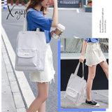 Xajzpa - Fashion Women Shoulder Bag For Laptop Waterproof Oxford Cloth Notebook Backpack 15.6 Inch