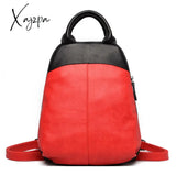 Xajzpa - Genuine Leather Backpack Fashion Luxury Women’s Bag Designer High Quality Female