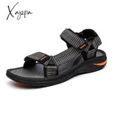 Xajzpa - High Quality Men Sandals Fashion Design Breathable Casual Shoes Light Soft Bottom Outdoor