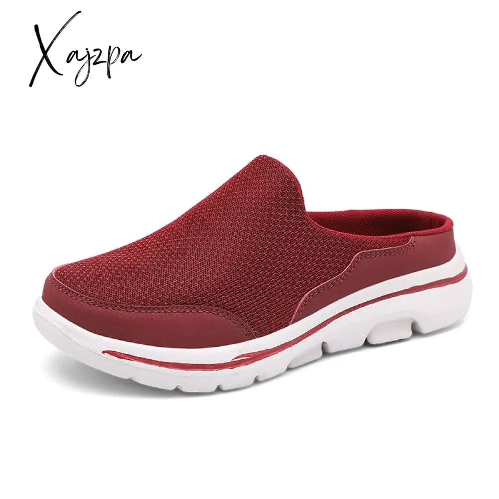 Xajzpa - Loafer Men Summer Shoes Comfortable Fashion Walking Footwear Plus Size 35-47 Platform