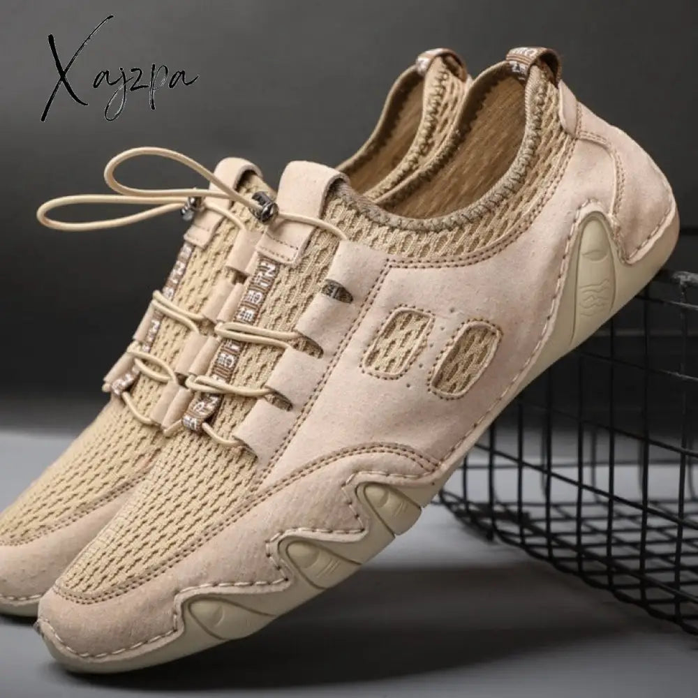 Xajzpa - Man Loafers Fashion Driving Flats Breathable Summer Men’s Casual Shoes Lightweight