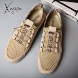 Xajzpa - Man Loafers Fashion Driving Flats Breathable Summer Men’s Casual Shoes Lightweight