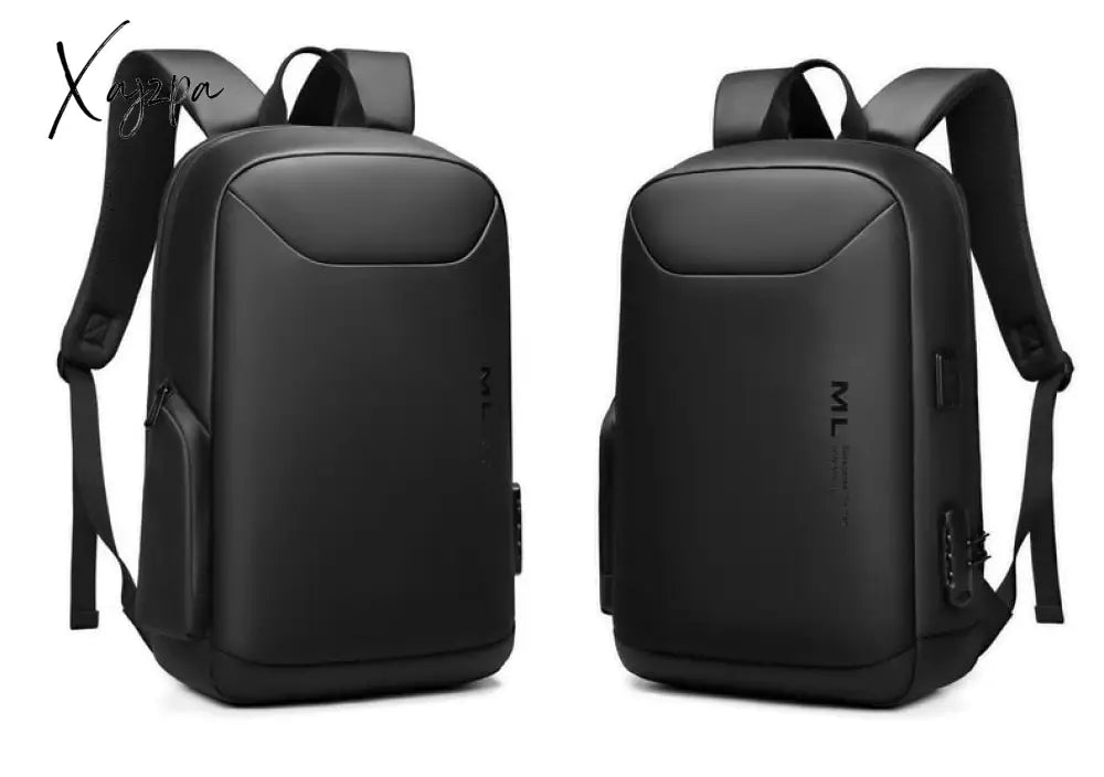 Xajzpa - Men Anti-Theft 15.6 Inch Laptop Backpacks Usb Waterproof Notebook Bag Schoolbag Sports
