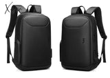 Xajzpa - Men Anti-Theft 15.6 Inch Laptop Backpacks Usb Waterproof Notebook Bag Schoolbag Sports