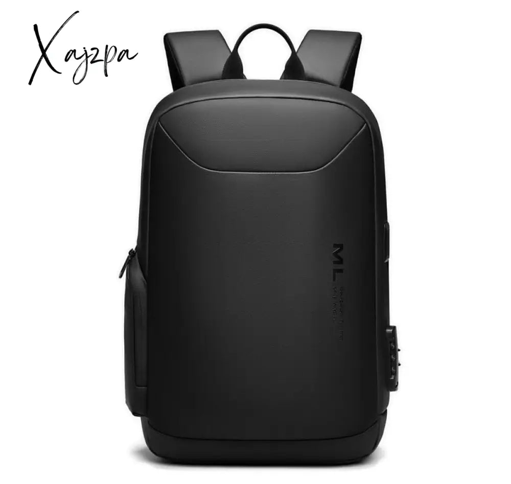 Xajzpa - Men Anti-Theft 15.6 Inch Laptop Backpacks Usb Waterproof Notebook Bag Schoolbag Sports