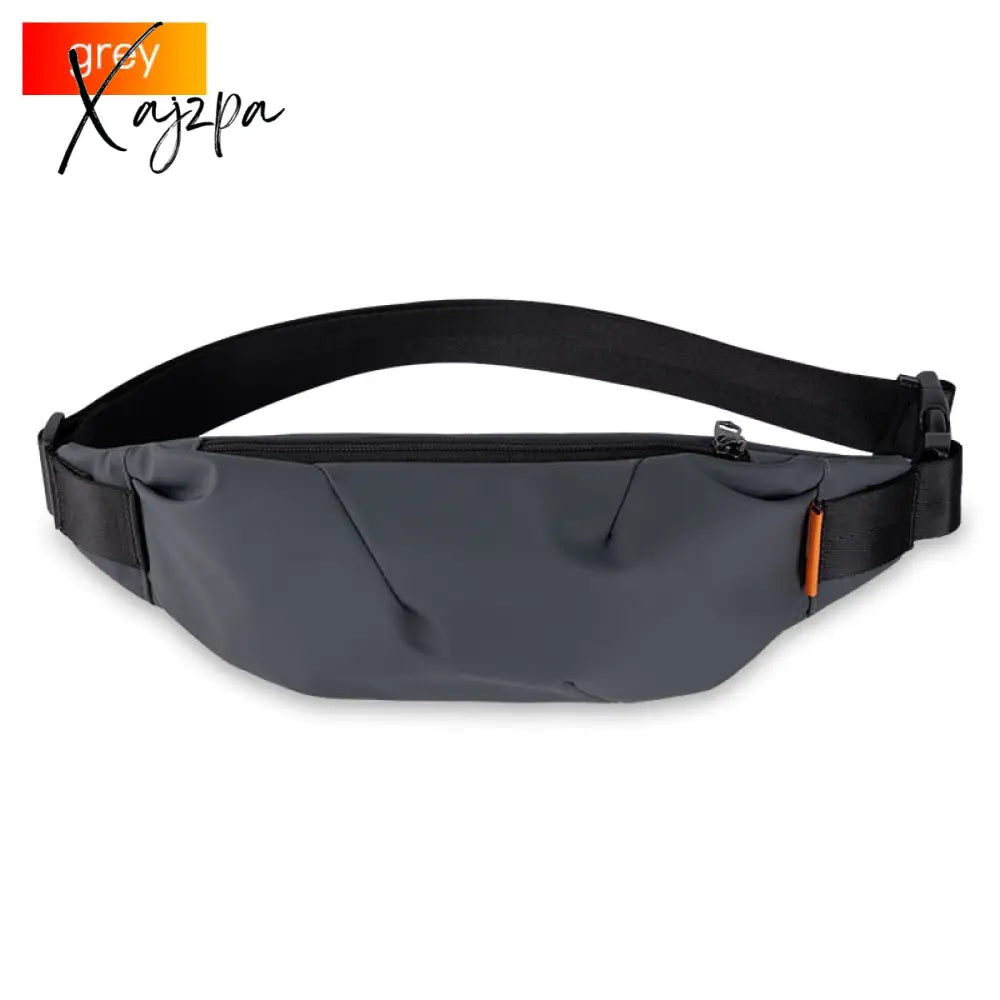 Xajzpa - Men Fanny Pack Teenager Outdoor Sports Running Cycling Waist Bag Male Fashion Shoulder