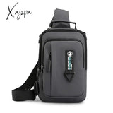 Xajzpa - Men Nylon Backpack Rucksack Cross Body Shoulder Bags Military Travel Male Fashion