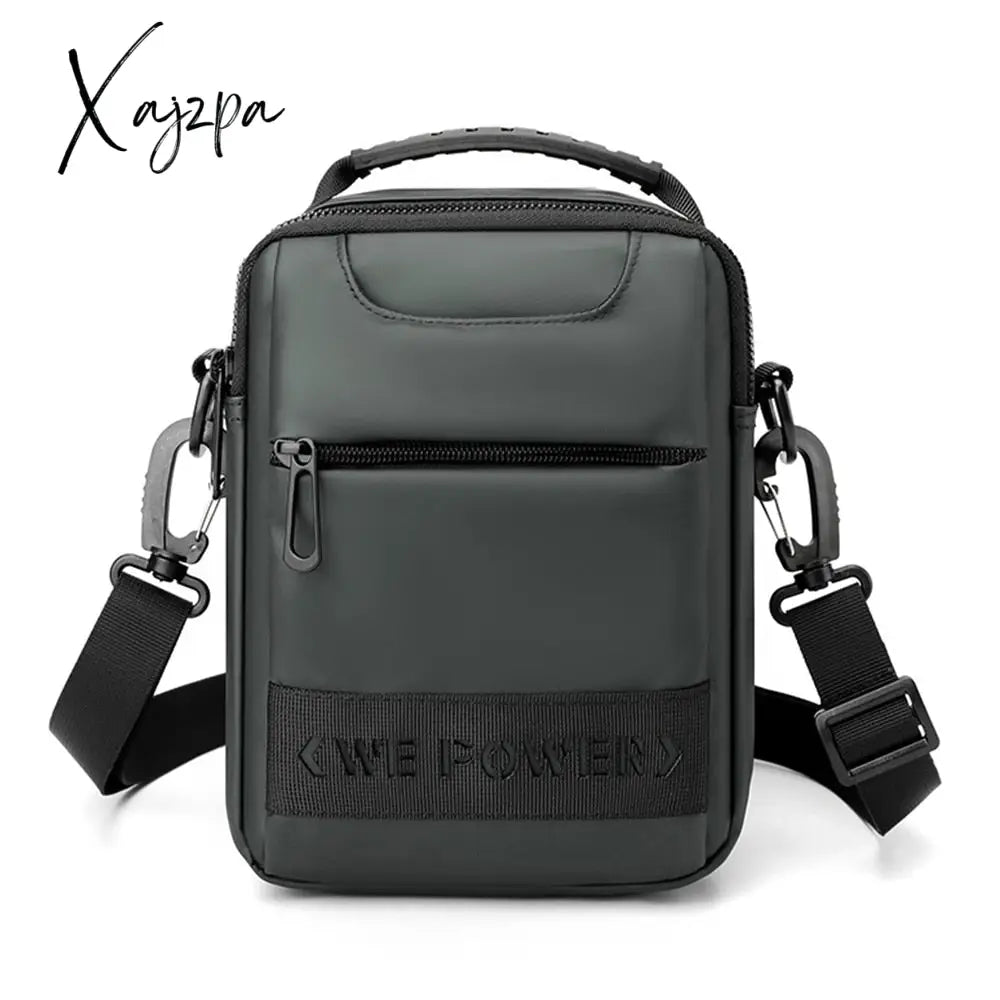 Xajzpa - Men Small Shoulder Cross Body Belt Bag Handbag Waist Fanny Pack Fashion Waterproof Nylon