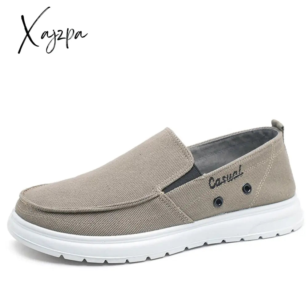 Xajzpa - Men Sneakers Brand Summer Breathable Luxury Outdoor Men’s Vulcanize Shoes Moccasins