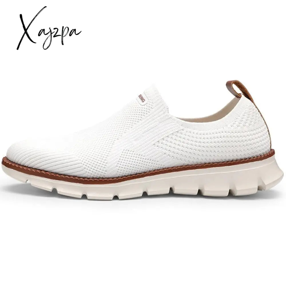 Xajzpa - Men Sneakers Shoes Loafers High Quality Summer Fashion Breathable Mesh Casual Mens Trainer