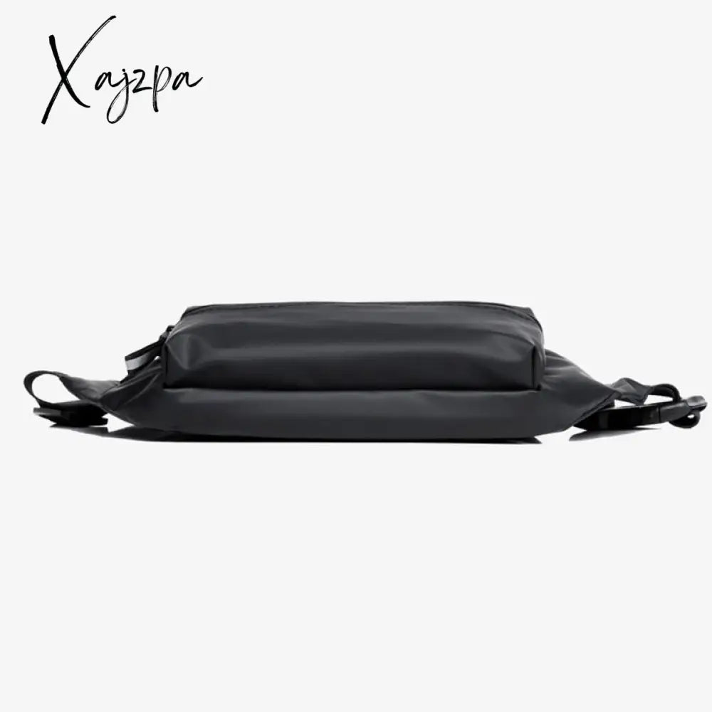 Xajzpa - Men Waist Fanny Pack Hip Bum Belt Bag Money Pouch Travel Fashion Waterproof Oxford Male