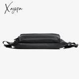 Xajzpa - Men Waist Fanny Pack Hip Bum Belt Bag Money Pouch Travel Fashion Waterproof Oxford Male