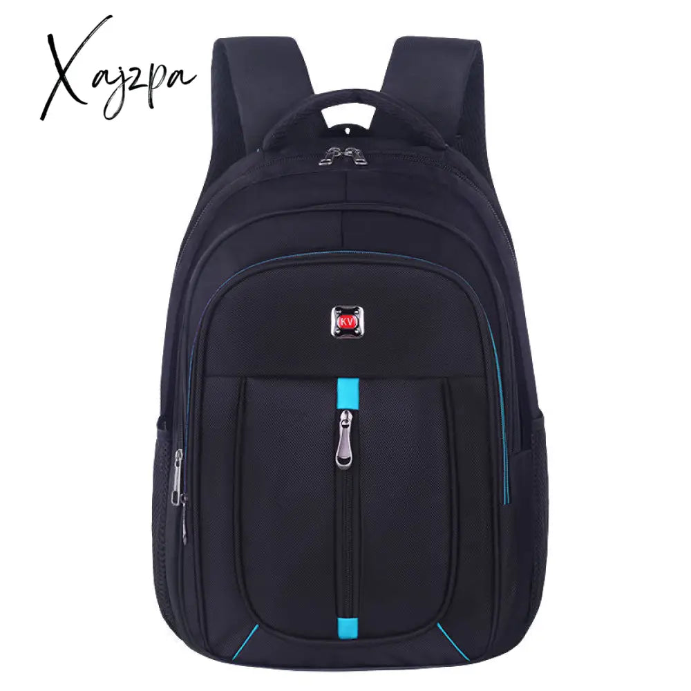 Xajzpa - Men’s Backpack Oxford Cloth Casual Fashion Academy Style High Quality Bag Design Large