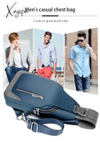 Xajzpa - Men’s Messenger Bag Shoulder Oxford Cloth Chest Bags Crossbody Casual Messenger Bags Man