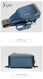 Xajzpa - Men’s Messenger Bag Shoulder Oxford Cloth Chest Bags Crossbody Casual Messenger Bags Man
