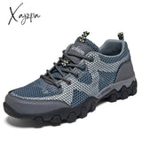Xajzpa - Mountain Shoes For Men Breathable Summer Outdoor Footwear Fashion Retro Men’s Casual