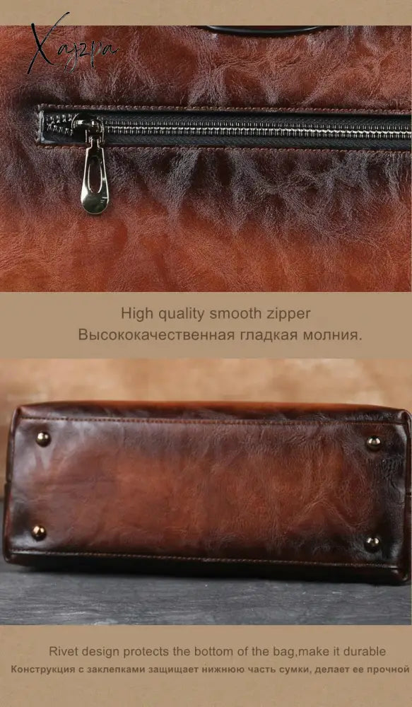 Xajzpa - New High Quality Leather Women Handbag Retro Handmade Embossed Shoulder Bag For Large