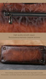 Xajzpa - New High Quality Leather Women Handbag Retro Handmade Embossed Shoulder Bag For Large