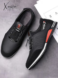 Xajzpa - New Menβs Casual Shoes Sneakers Trend Shoe Italian Breathable Leisure Male Non-Slip