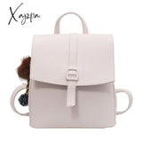 Xajzpa - New Multifunction Backpack Women Leather Backpacks Small School Bags For Teenage Girls