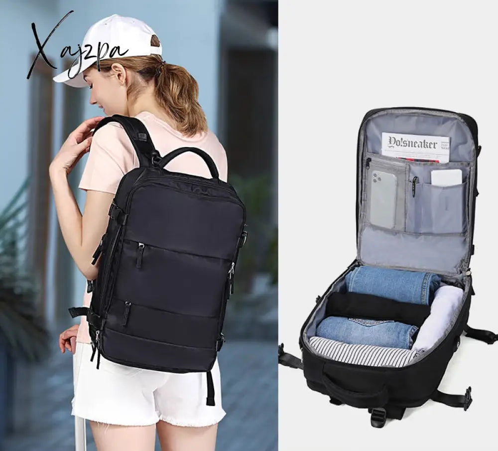 Jsvery New Outdoor Luggage Bag Travel Backpack High Quality Men Women Laptop Backpacks Multifunction School Bags Male Mochila Femenina jsvery