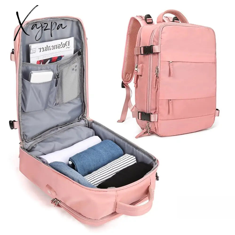 Jsvery New Outdoor Luggage Bag Travel Backpack High Quality Men Women Laptop Backpacks Multifunction School Bags Male Mochila Femenina jsvery